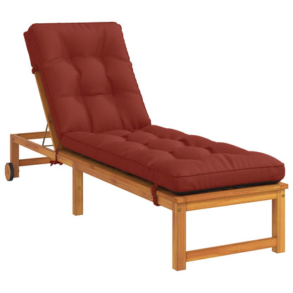 Cuscino per Lettino VIANEN 100% Poliestere Rosso