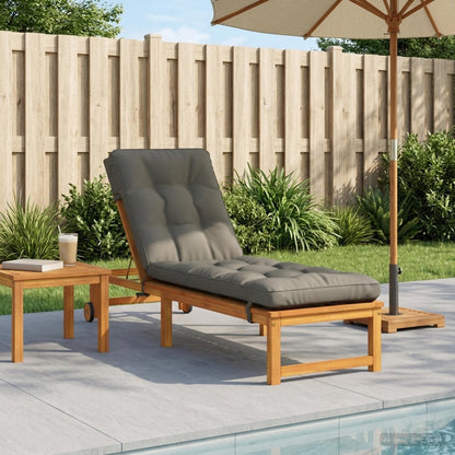 Cuscino per Lettino VIANEN 100% Poliestere Grigio