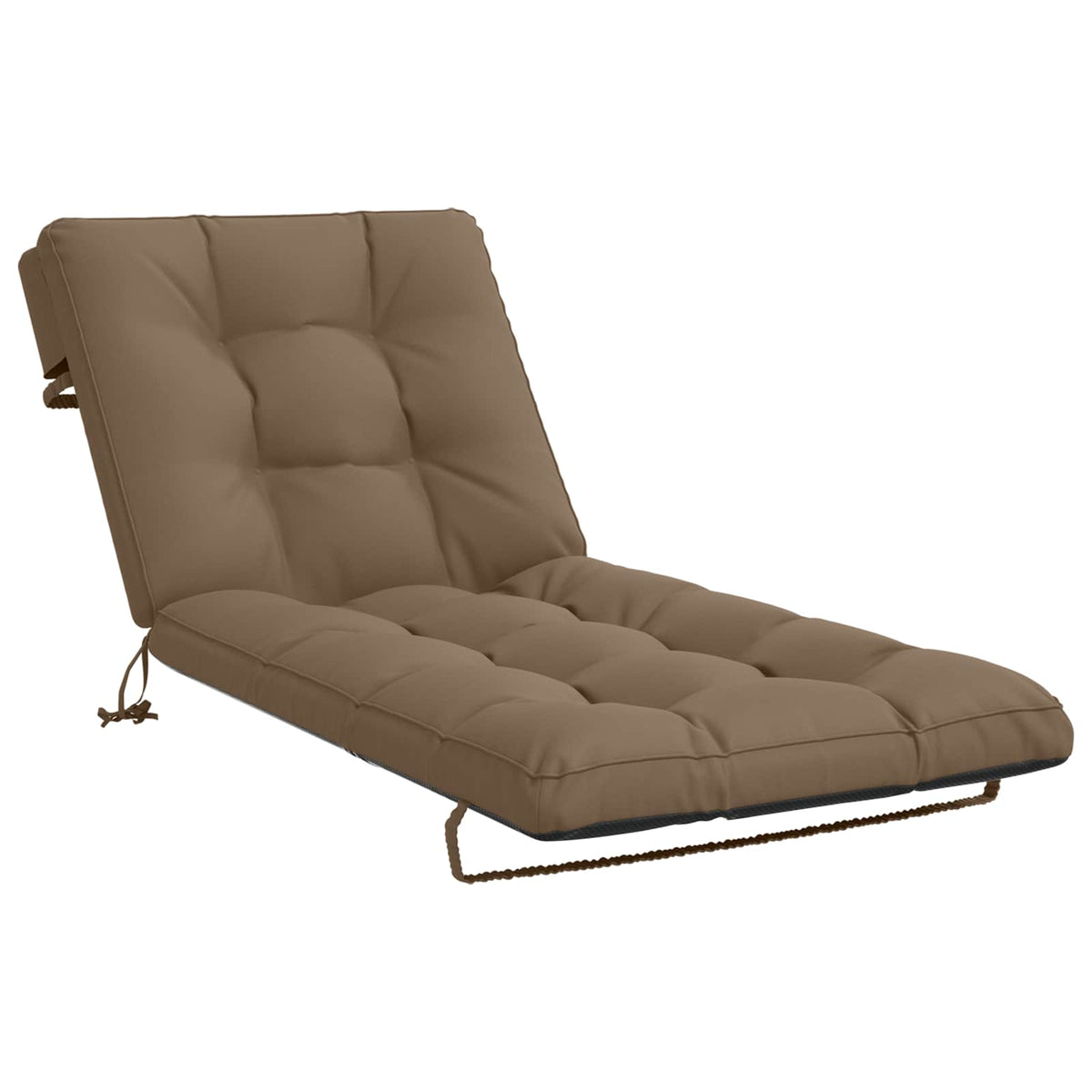 Cuscino per Lettino VIANEN 100% Poliestere Tortora