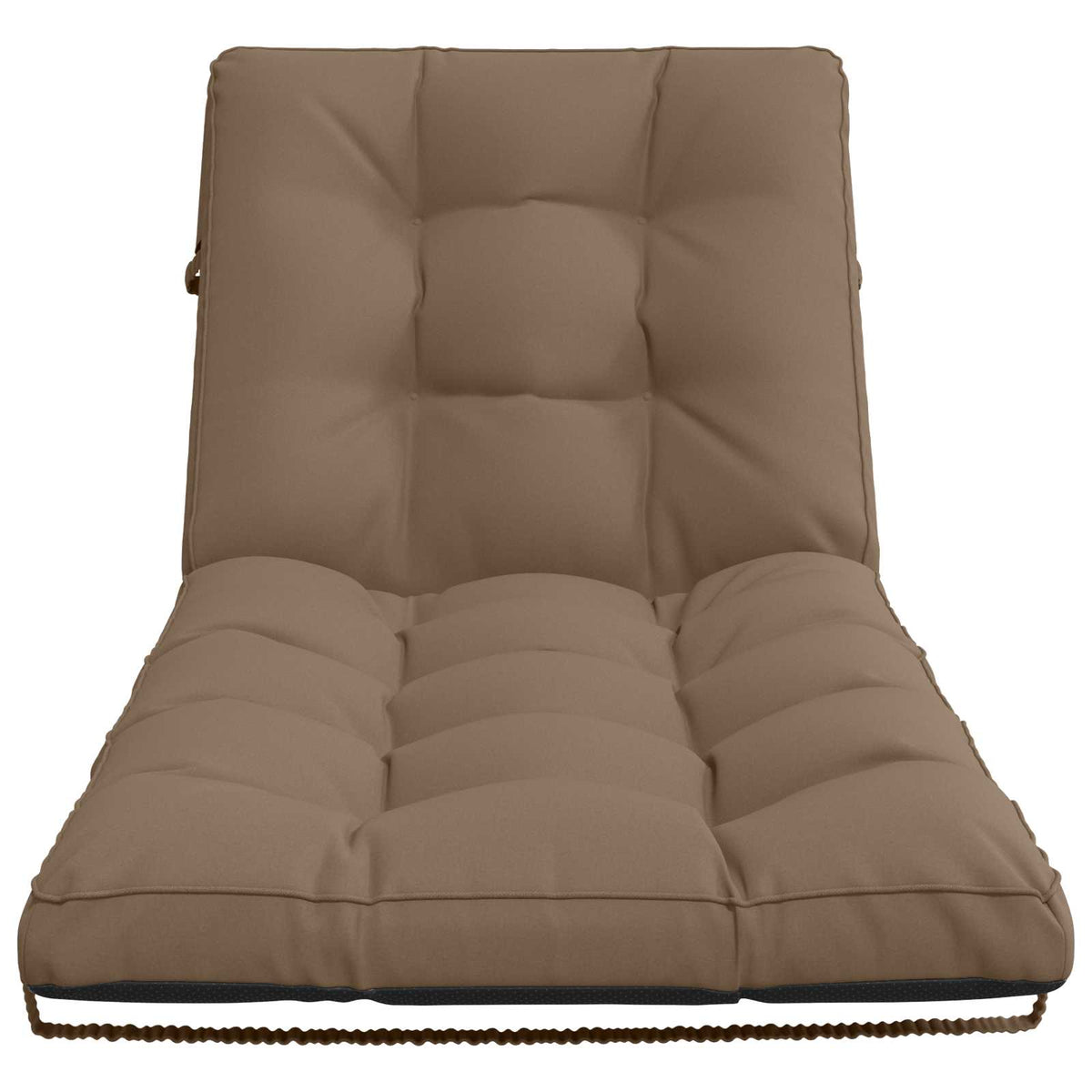 Cuscino per Lettino VIANEN 100% Poliestere Tortora