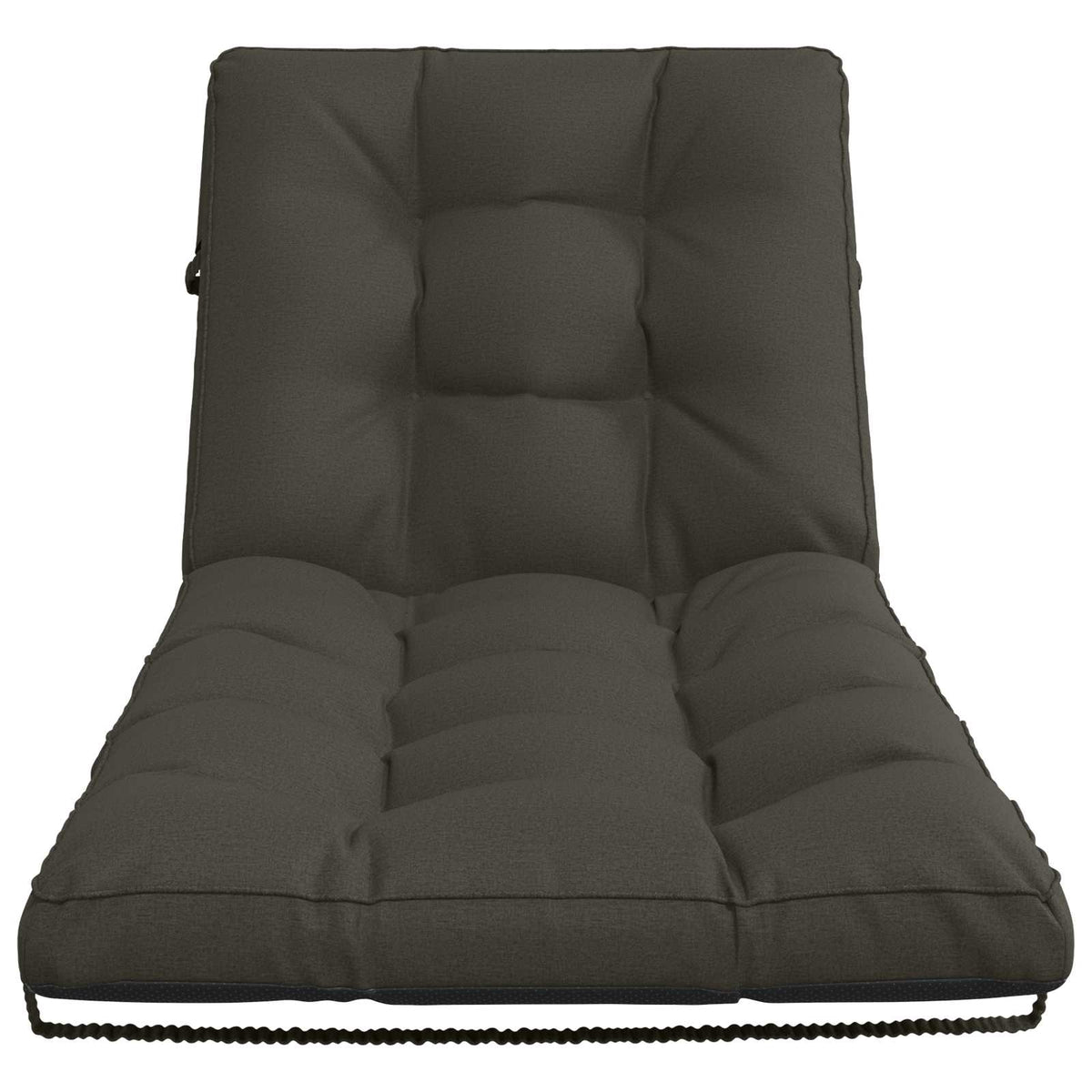 Cuscino per Lettino VIANEN 100% Poliestere Antracite