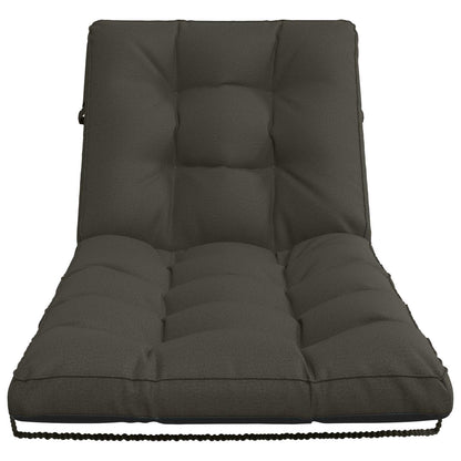 Cuscino per Lettino VIANEN 100% Poliestere Antracite