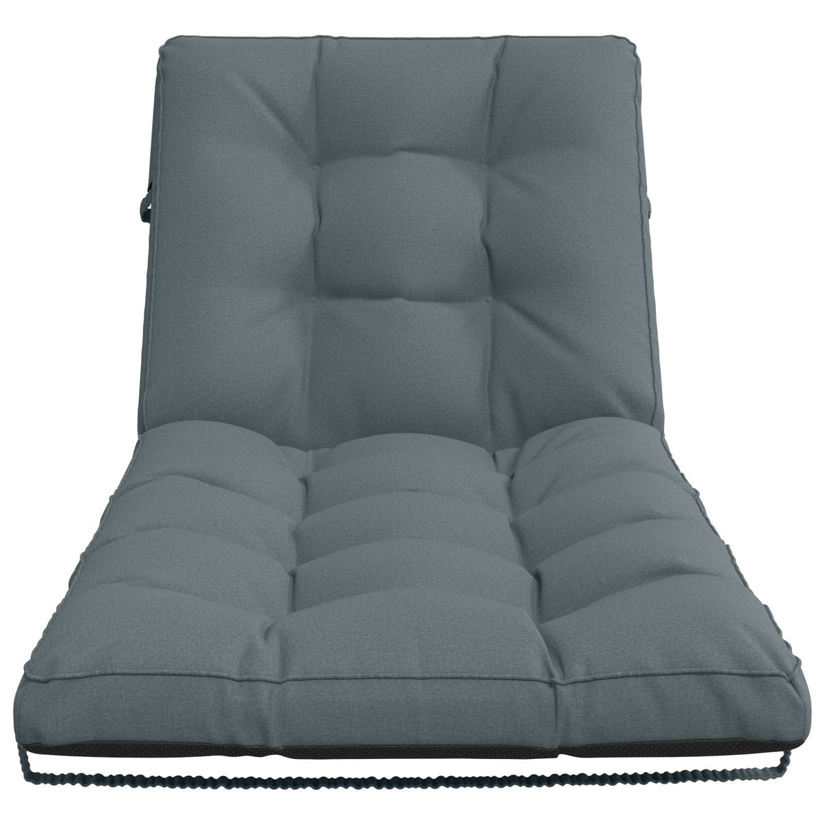 Cuscino per Lettino VIANEN 100% Poliestere Blu 200 x 90 x 8 cm