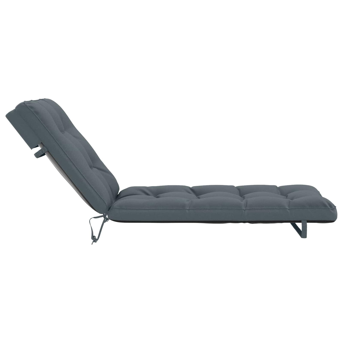 Cuscino per Lettino VIANEN 100% Poliestere Blu 200 x 90 x 8 cm