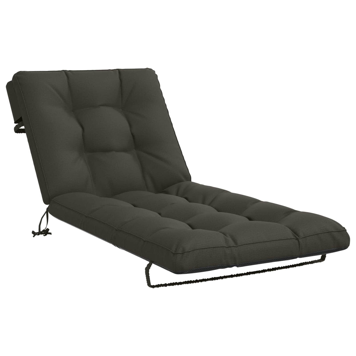 Cuscino per Lettino VIANEN 100% Poliestere Antracite