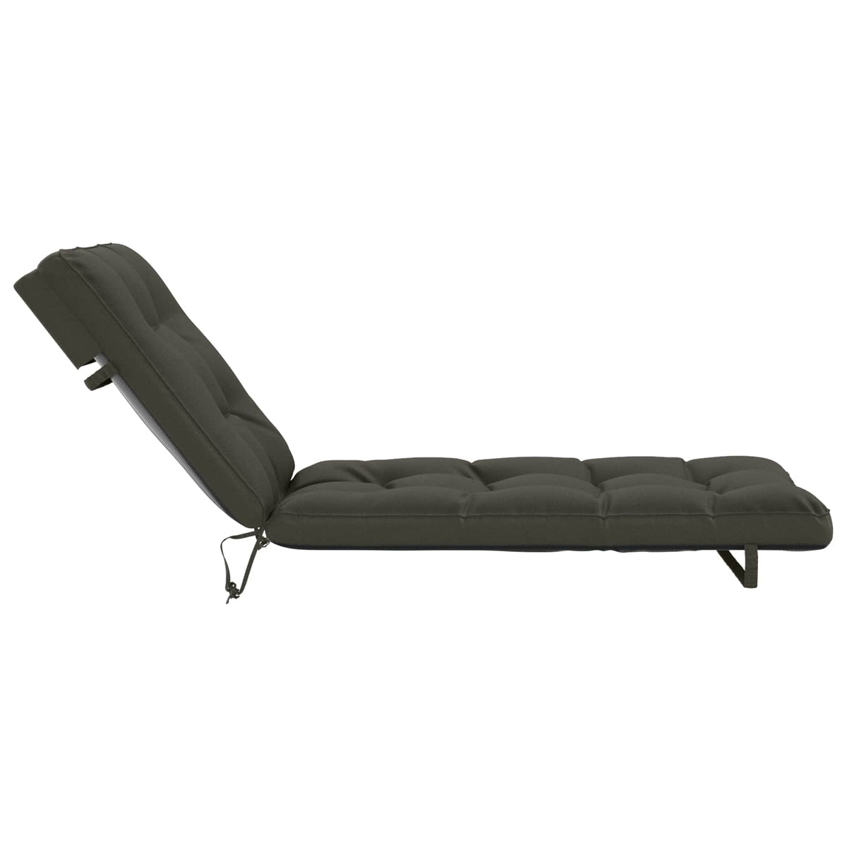 Cuscino per Lettino VIANEN 100% Poliestere Antracite