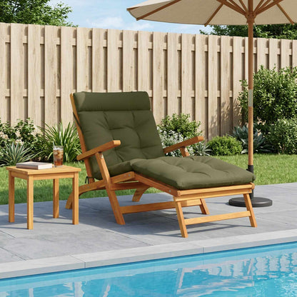 Cuscino per Lettino VIANEN 100% Poliestere Verde Oliva