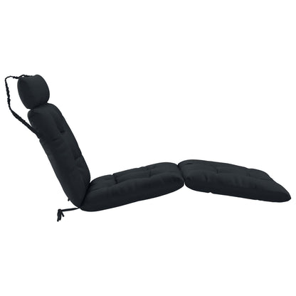 Cuscino per Lettino VIANEN 100% Poliestere Blu Scuro