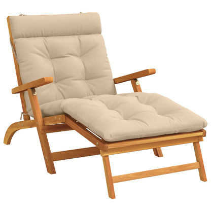 Cuscino per Lettino VIANEN 100% Poliestere Crema