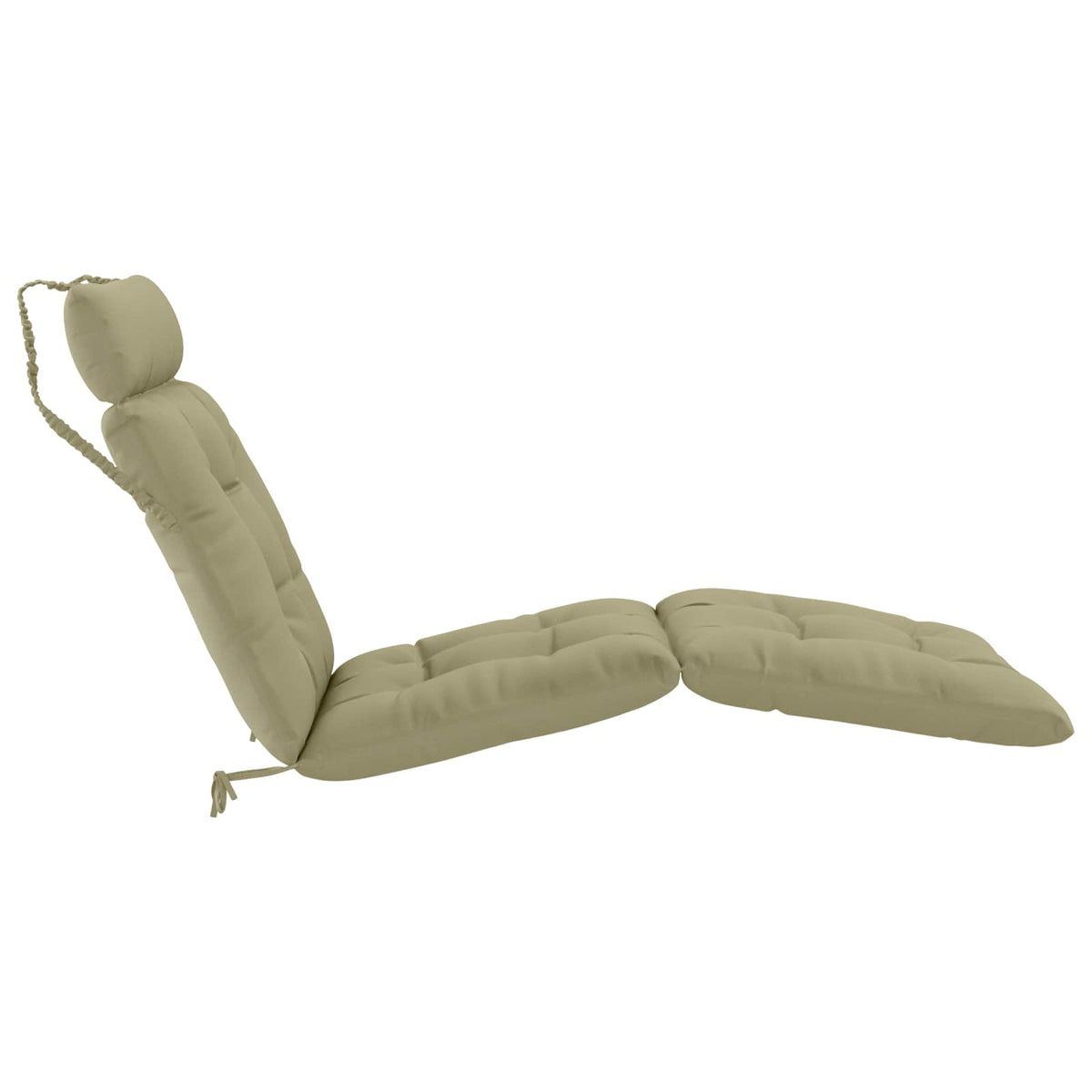 Cuscino per Lettino VIANEN 100% Poliestere Verde chiaro
