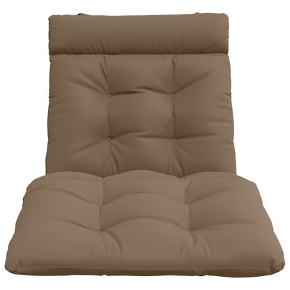 Cuscino per Lettino VIANEN 100% Poliestere Tortora