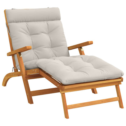 Cuscino per Lettino VIANEN 100% Poliestere Bianco