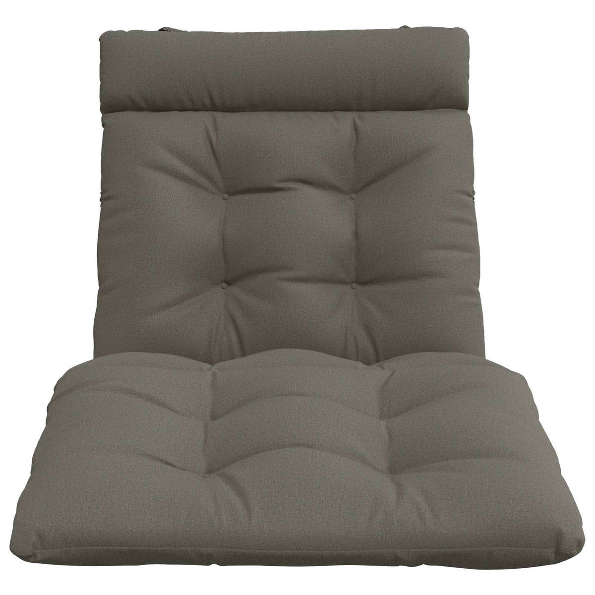 Cuscino per Lettino VIANEN 100% Poliestere Grigio