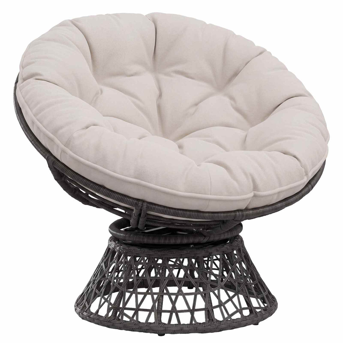 Cuscino per Sedia Appesa VIANEN 100% Poliestere Bianco | homemem39