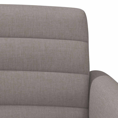 Loveseat con bottoni imbottiti Tortora 116 x 67 x 80 cm Tessuto | homemem39