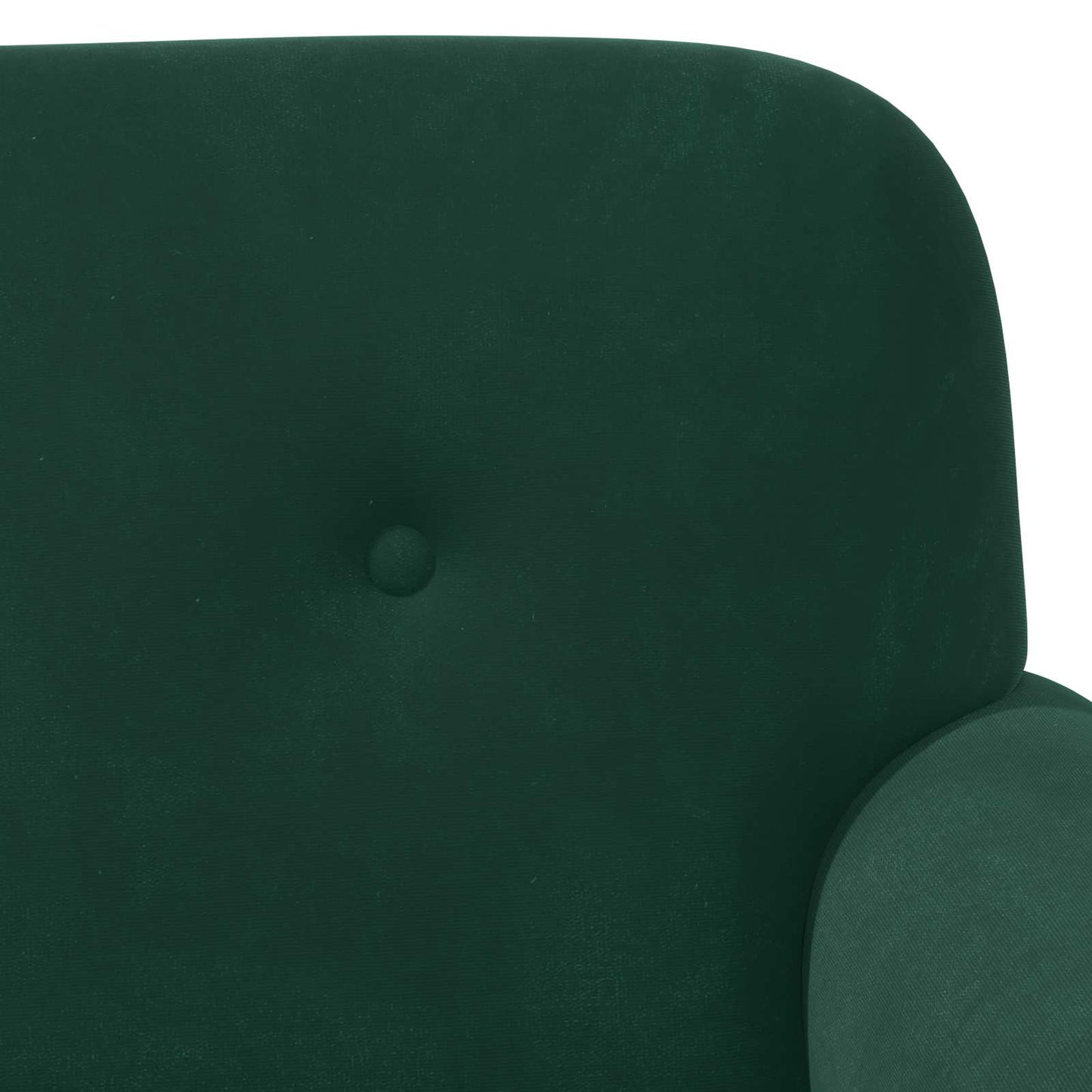 Loveseat con bottoni imbottiti Verde Scuro 120 x 66 x 78 cm | homemem39