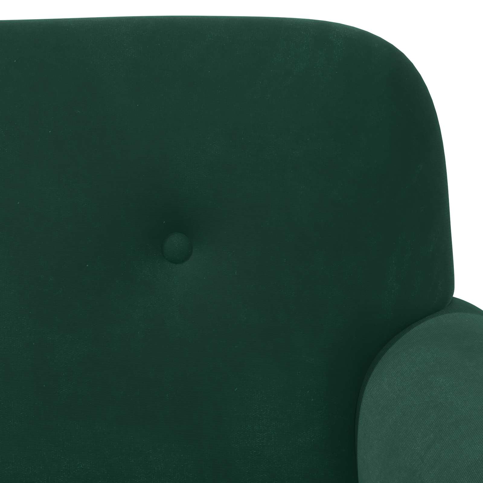 Loveseat con bottoni imbottiti Verde Scuro 120 x 66 x 78 cm | homemem39