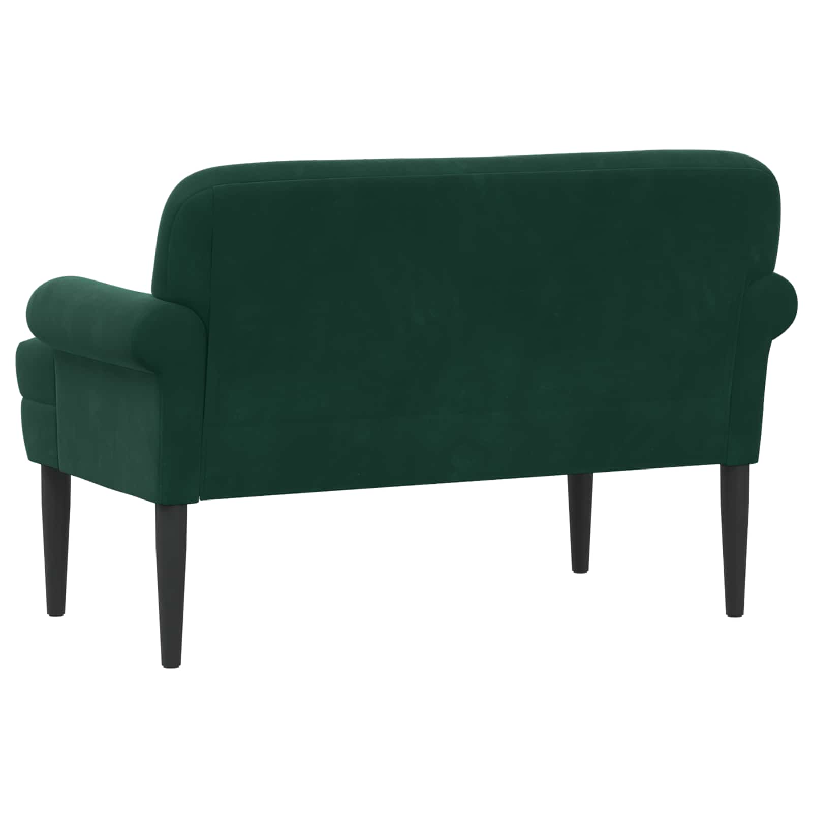 Loveseat con bottoni imbottiti Verde Scuro 120 x 66 x 78 cm | homemem39
