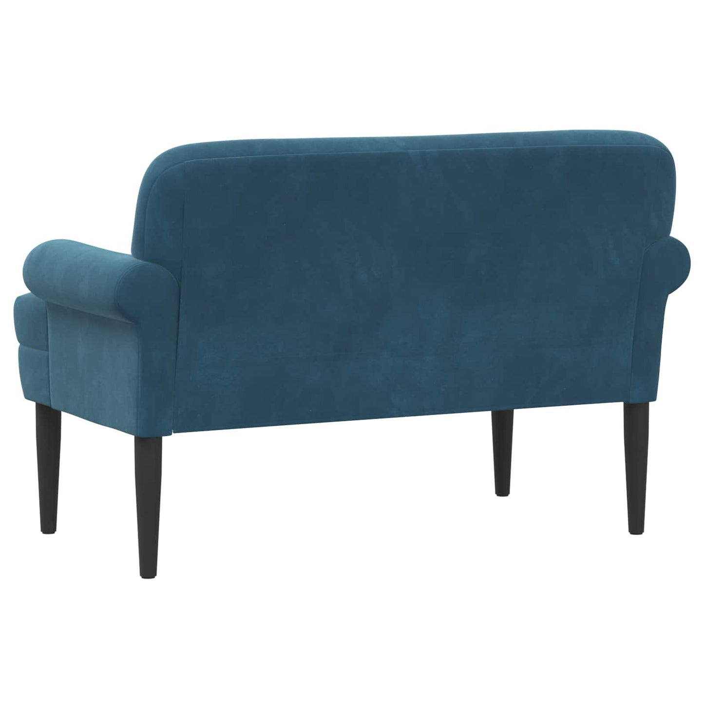 Loveseat con bottoni imbottiti Blu 120 x 66 x 78 cm Velluto | homemem39