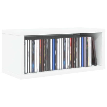 Rack per Stoccaggio CD Bianco 40 x 17 x 17 cm | homemem39