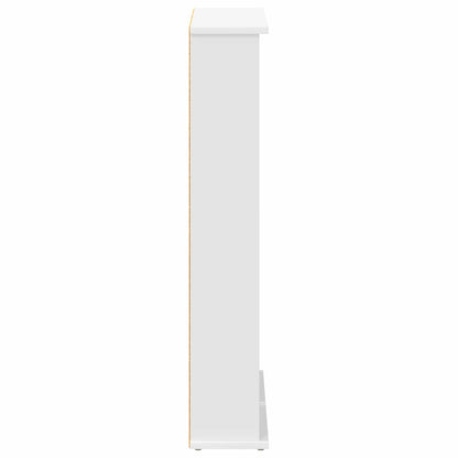 Mobile per CD Bianco 60 x 17 x 92 cm Legno ingegnerizzato | homemem39
