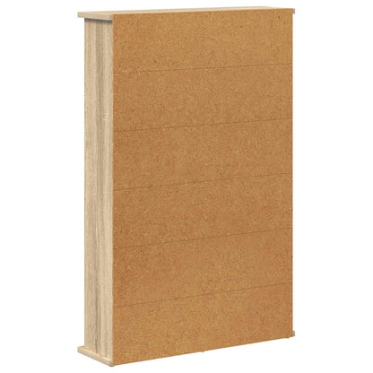 Mobile per CD Rovere Sonoma 60 x 17 x 92 cm | homemem39