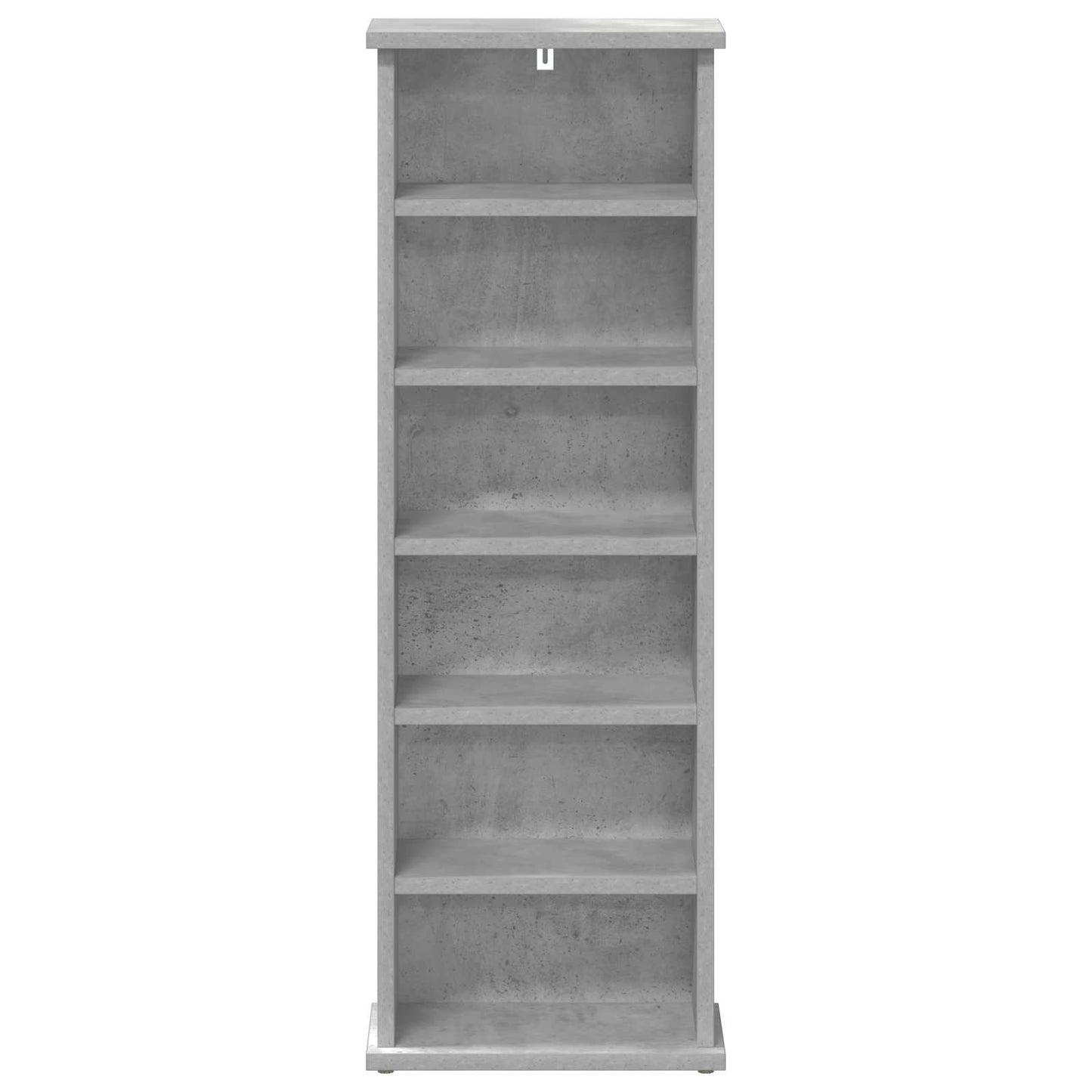 Mobile per CD Grigio Cemento 60 x 17 x 92 cm