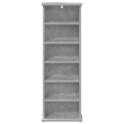 Mobile per CD Grigio Cemento 60 x 17 x 92 cm