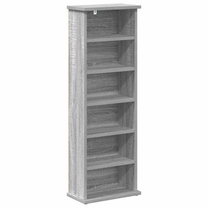 Mobile per CD Sonoma grigio 60 x 17 x 92 cm