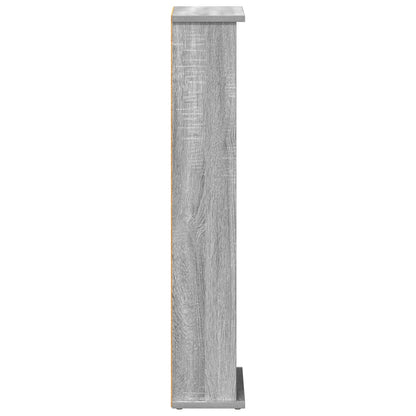 Mobile per CD Sonoma grigio 60 x 17 x 92 cm | homemem39