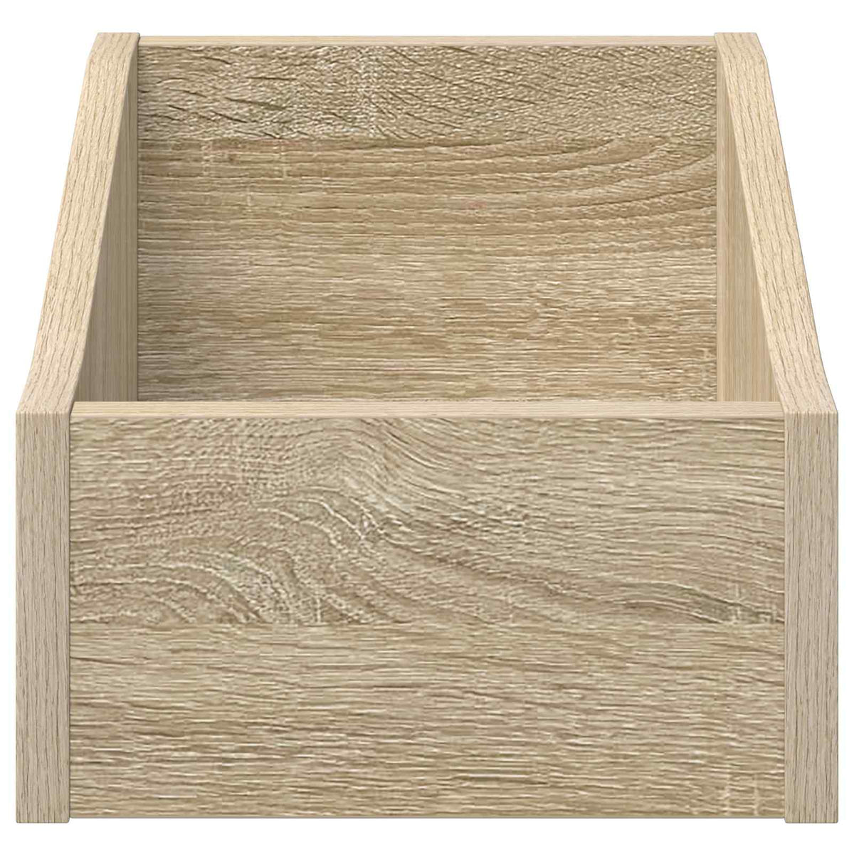 Scatola per dischi LP Rovere Sonoma 23 x 33 x 16 cm