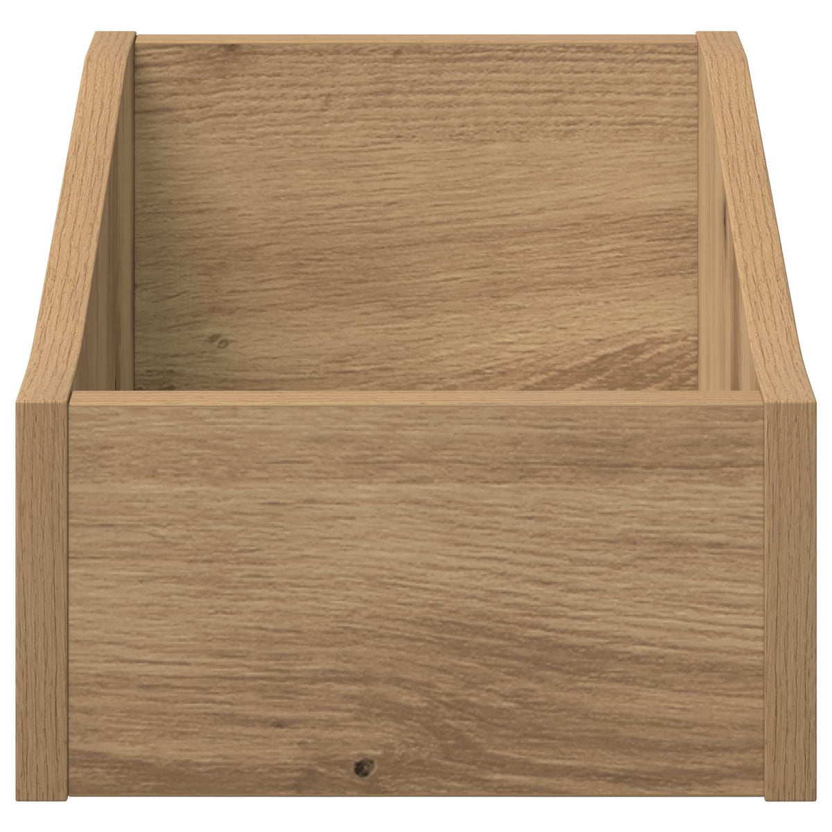 Scatola per dischi LP Rovere Artigianale 23 x 33 x 16 cm | homemem39
