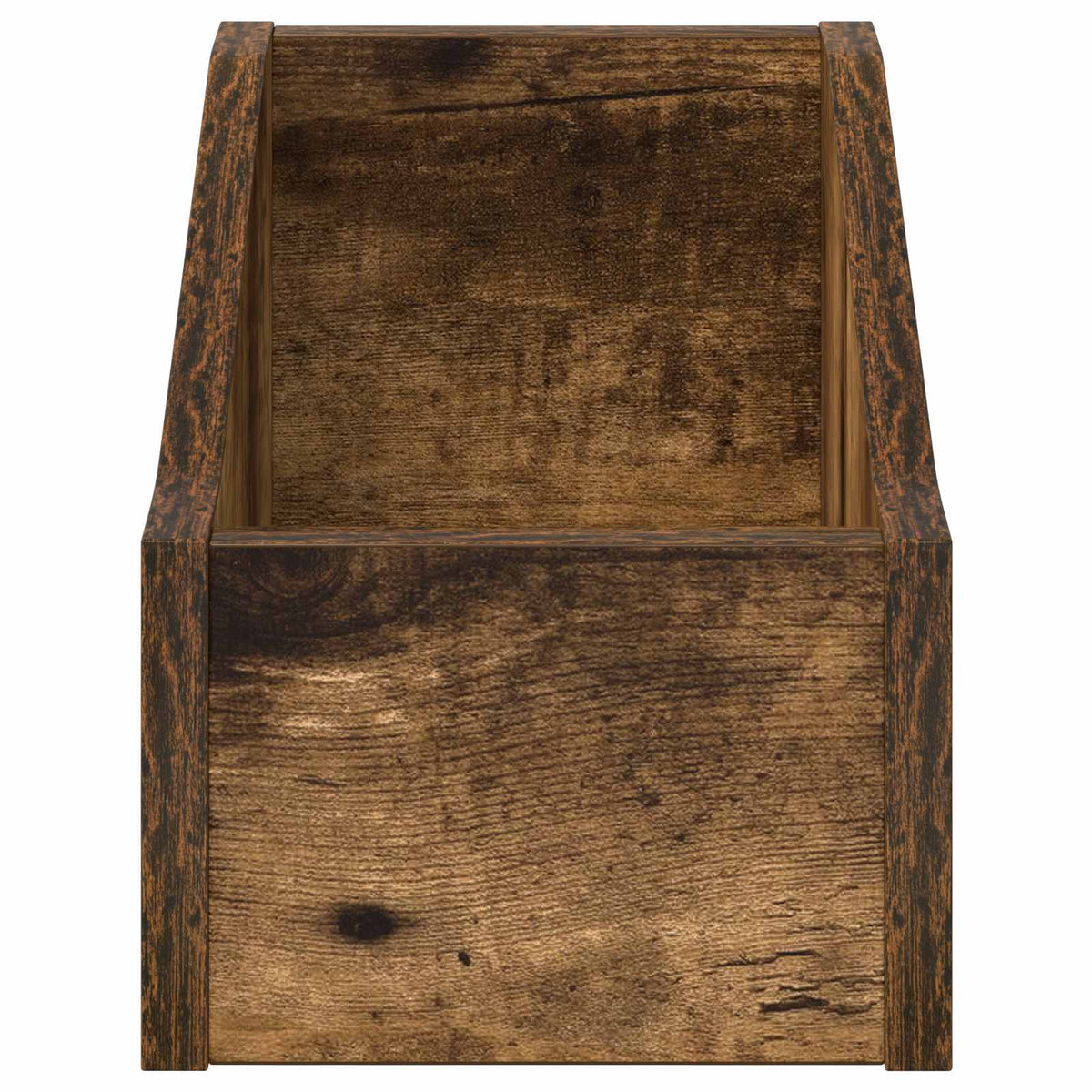 Scatola per dischi LP Rovere Fumo 18 x 32 x 18 cm