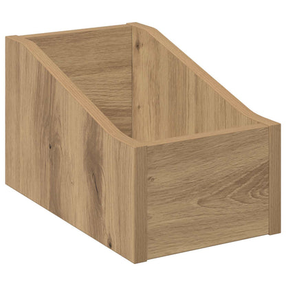Scatola per dischi LP 2 pz Rovere Artigianale 18 x 32 x 18 cm | homemem39