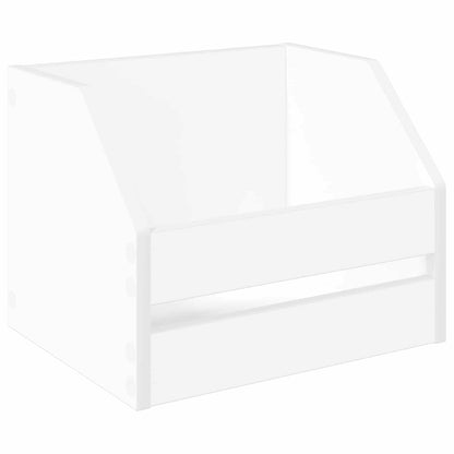 Scatola per album in vinile Bianco 38 x 30 x 29 cm
