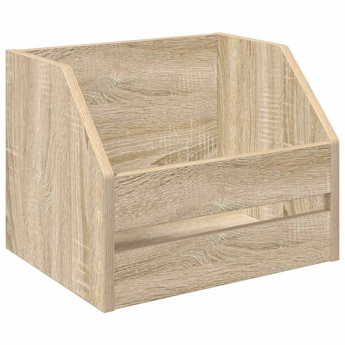 Scatola per album in vinile Rovere Sonoma 38 x 30 x 29 cm