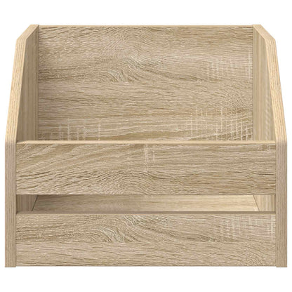Scatola per album in vinile Rovere Sonoma 38 x 30 x 29 cm