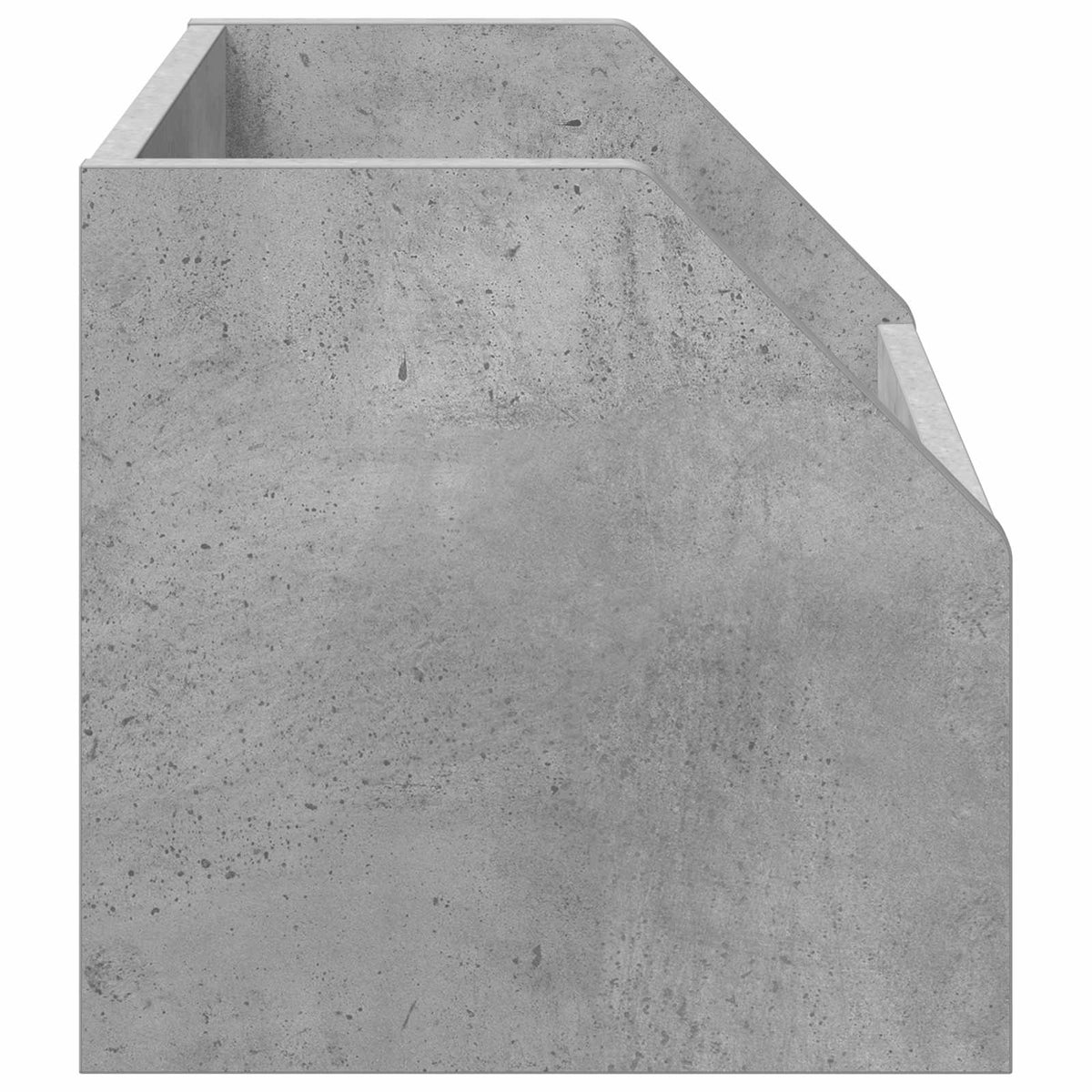 Scatola per album in vinile Grigio Cemento 38 x 30 x 29 cm