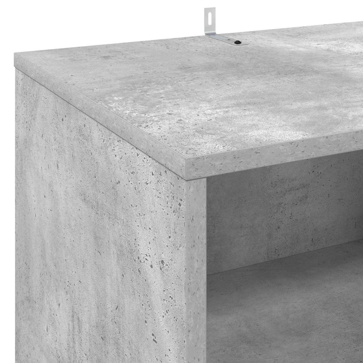Supporto per Giradischi Grigio Cemento 47 x 39,5 x 74,5 cm