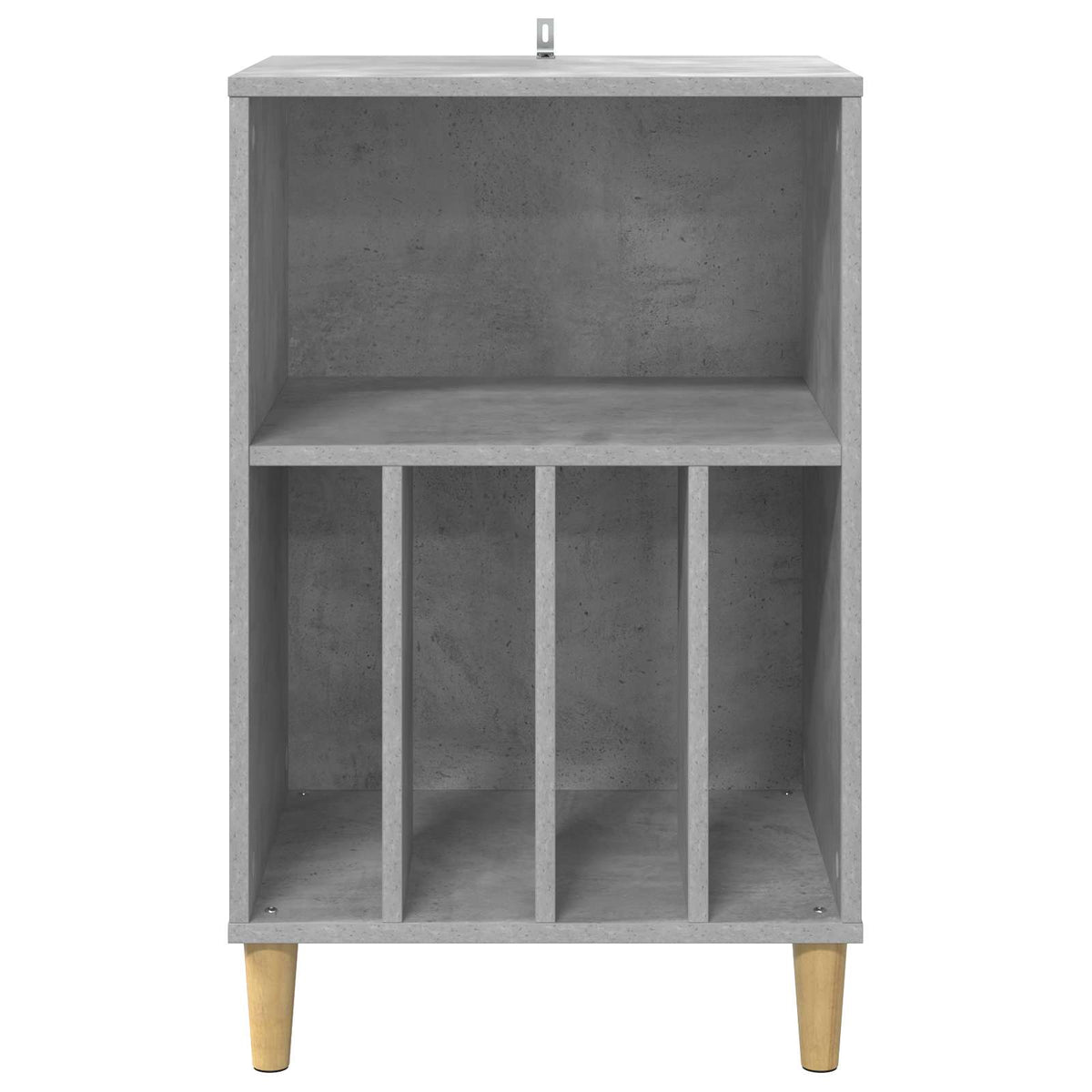 Supporto per Giradischi Grigio Cemento 47 x 39,5 x 74,5 cm