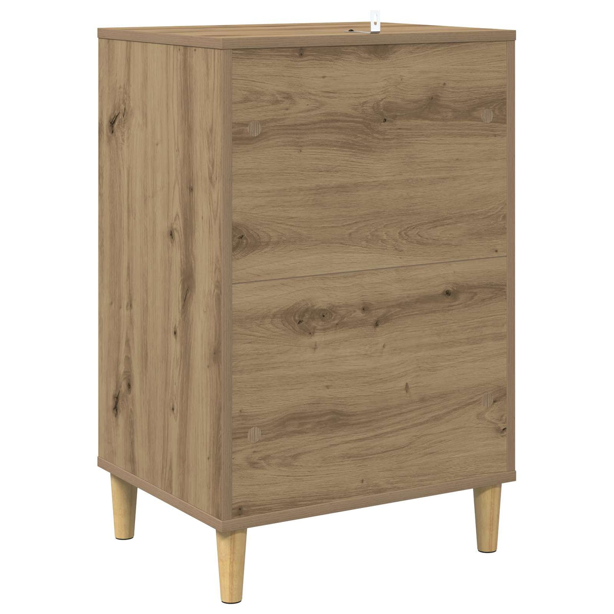 Supporto per Giradischi Rovere Artigianale 47 x 39,5 x 74,5 cm | homemem39