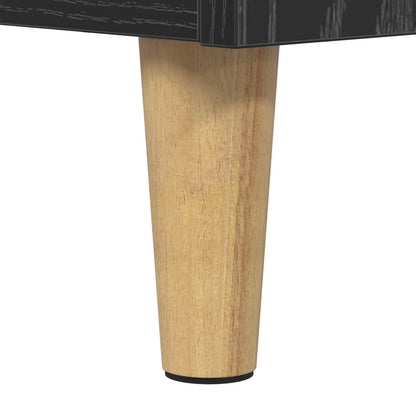 Supporto per giradischi Rovere Nero 71 x 39,5 x 83 cm | homemem39