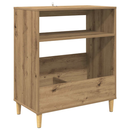 Supporto per giradischi Rovere Artigianale 71 x 39,5 x 83 cm