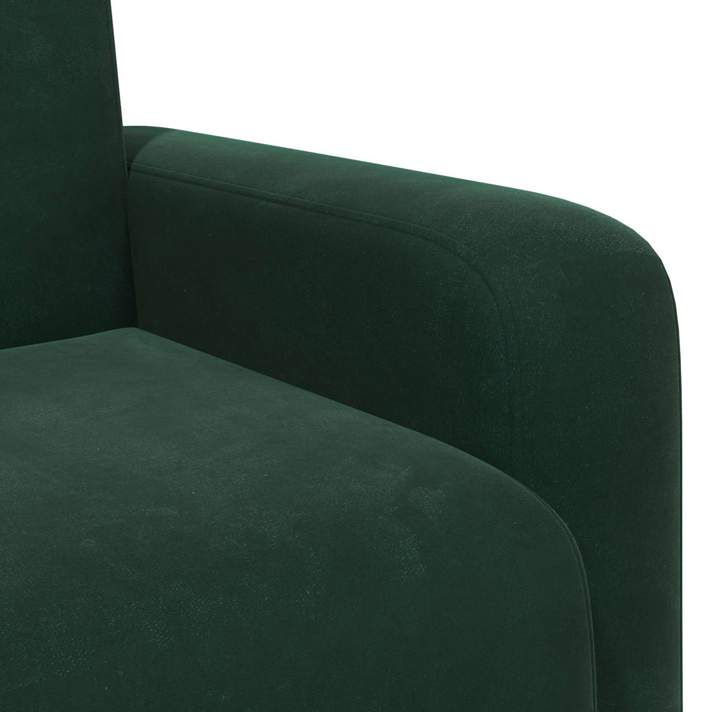 Poltrona Verde Scuro Velluto | homemem39