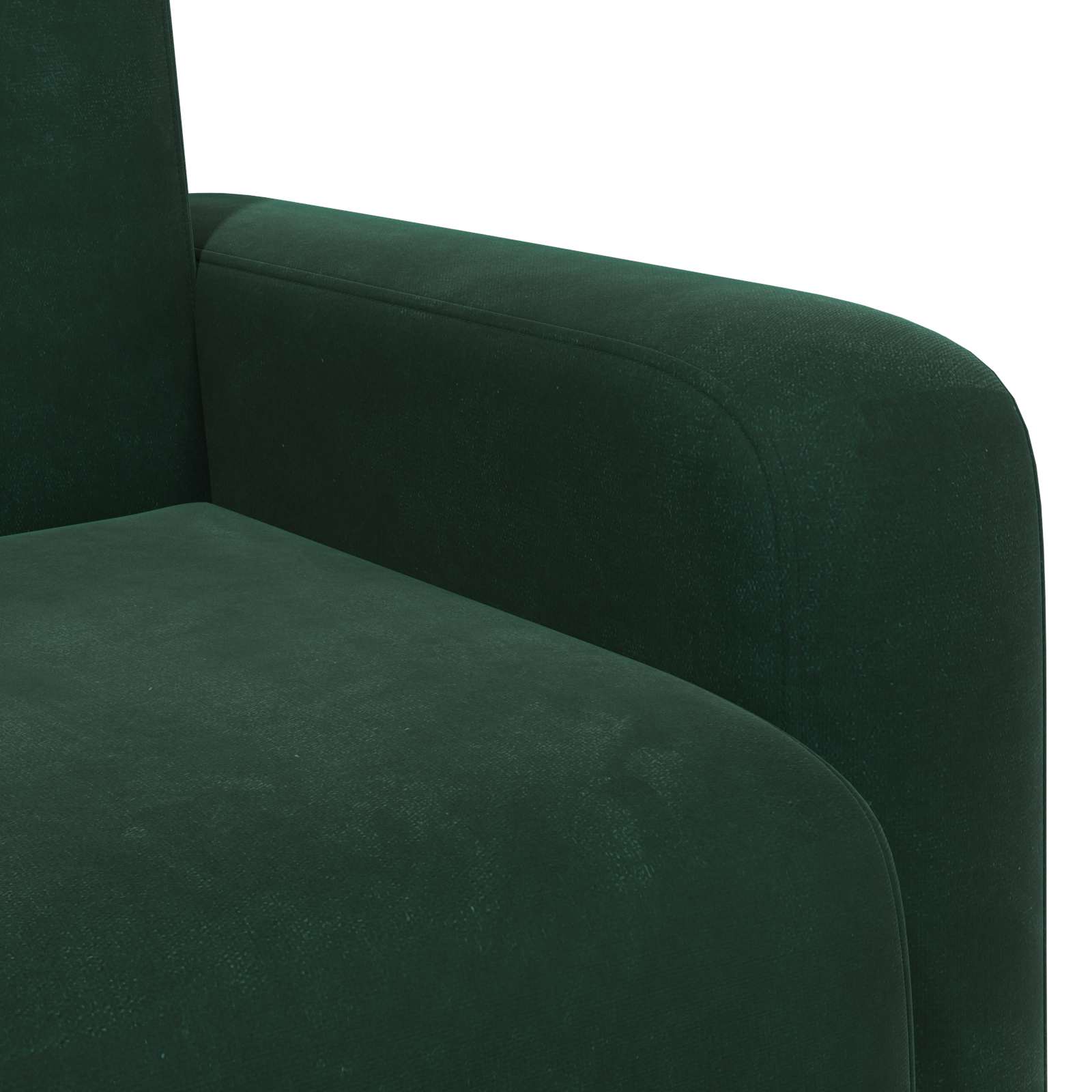 Poltrona Verde Scuro Velluto | homemem39