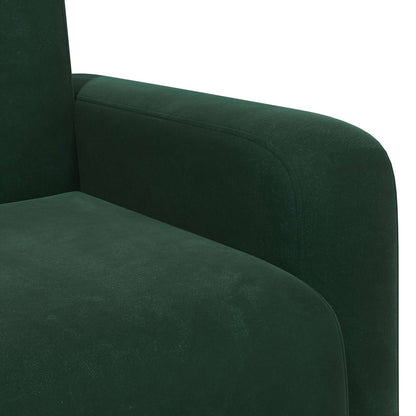 Poltrona Verde Scuro Velluto | homemem39