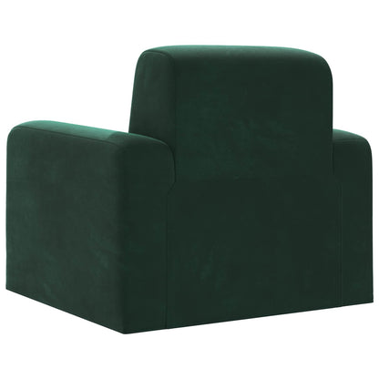 Poltrona Verde Scuro Velluto | homemem39