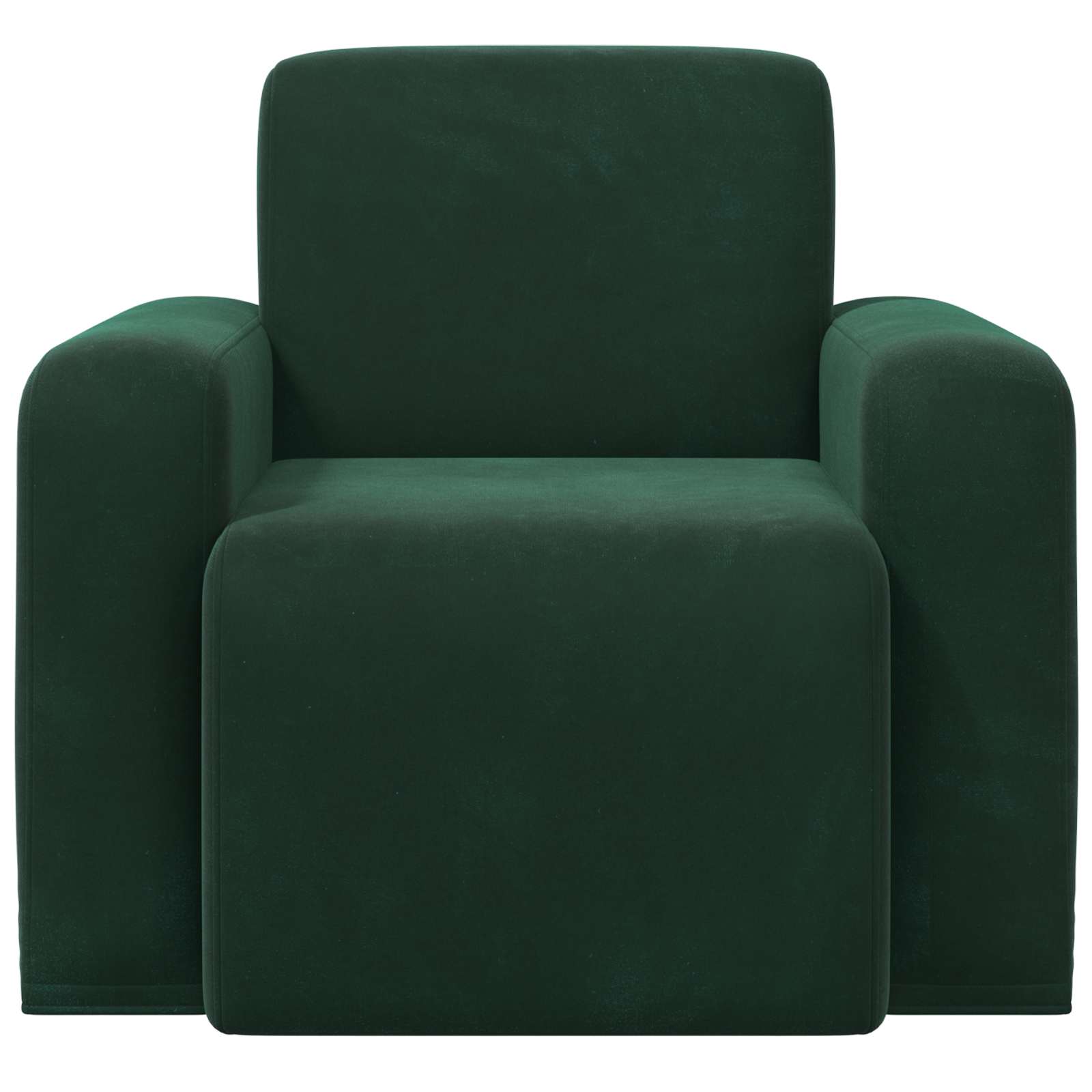 Poltrona Verde Scuro Velluto | homemem39