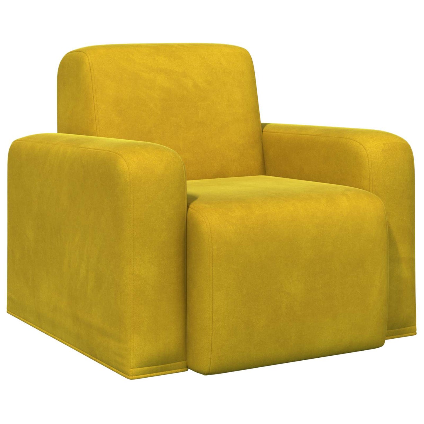 Poltrona Giallo Velluto | homemem39