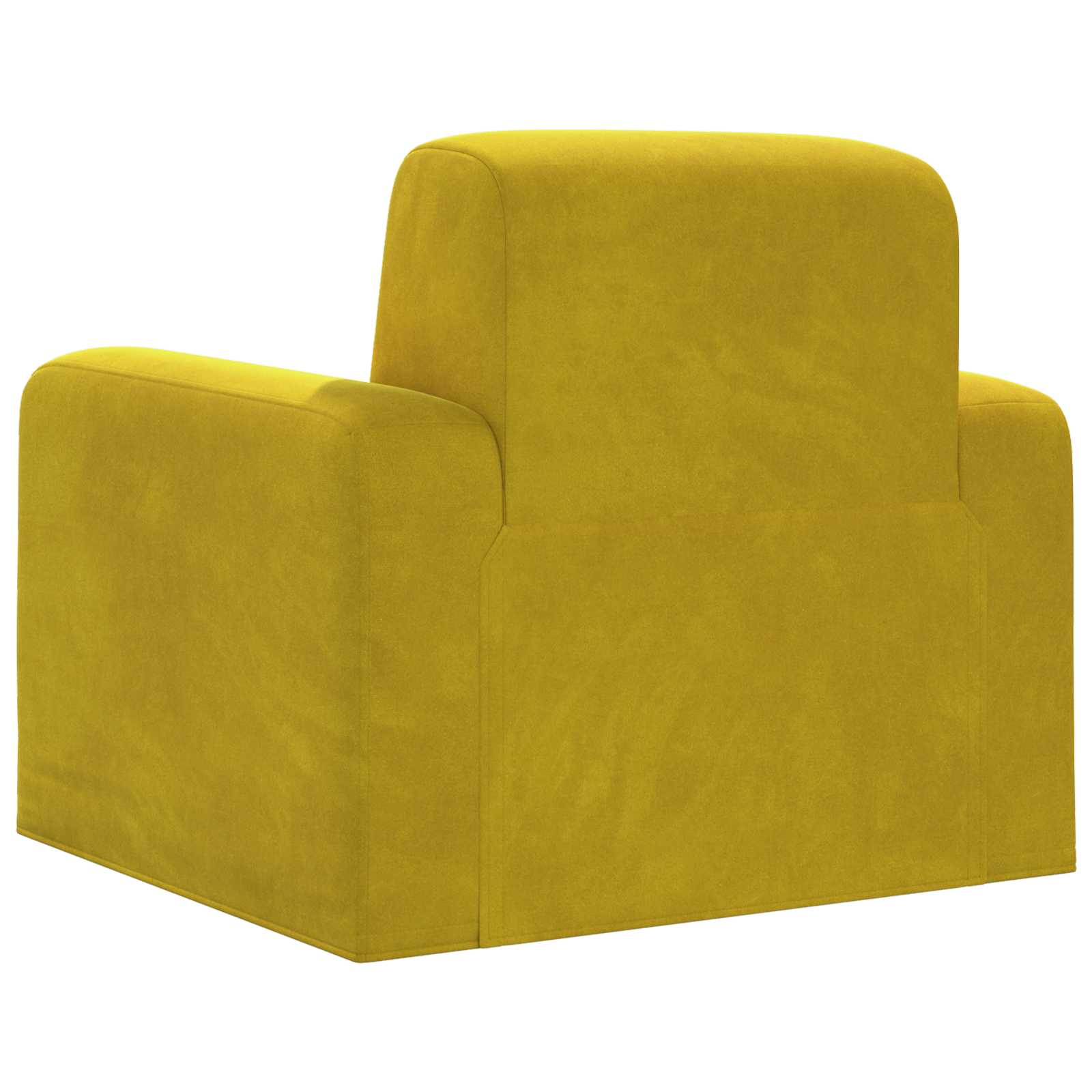 Poltrona Giallo Velluto | homemem39